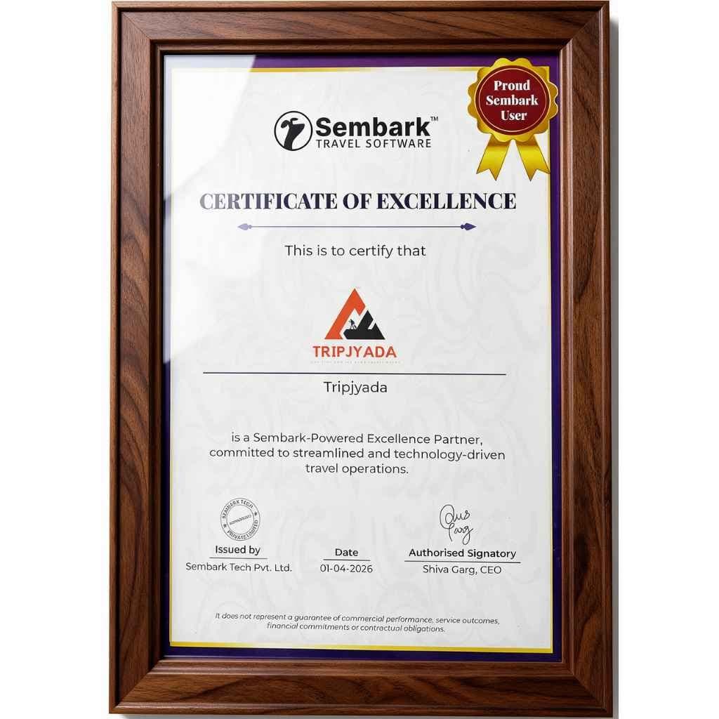 Sembark Certificate of Excellence — Technology Partner